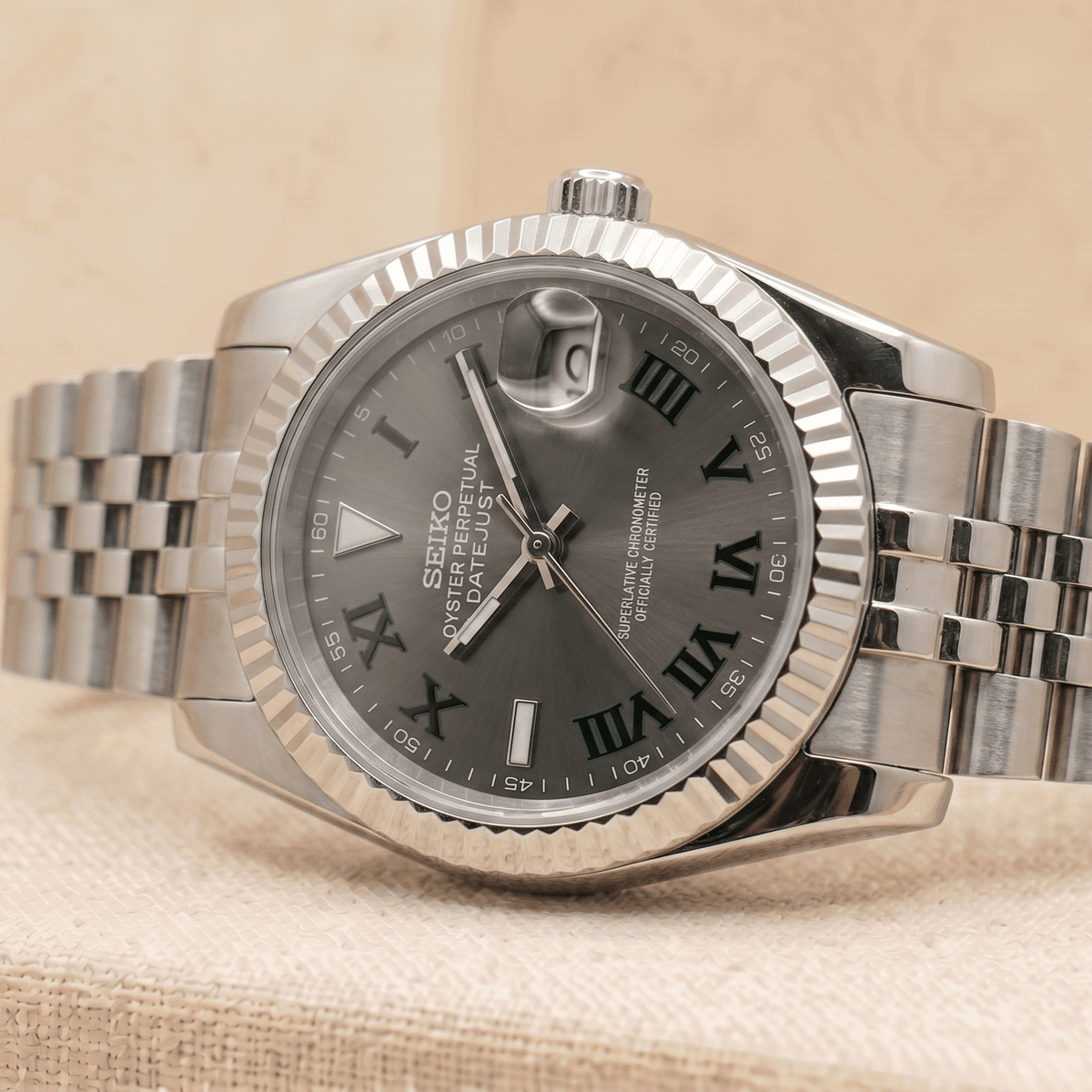 Seiko DateJust Roman Dial