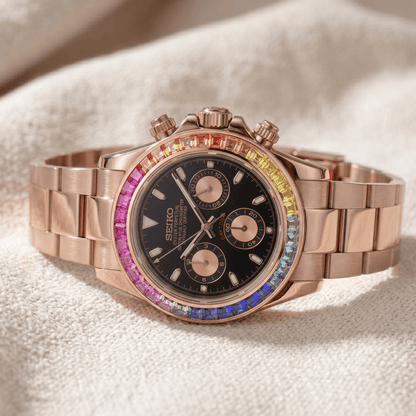 Seiko GMT Rainbow Dial