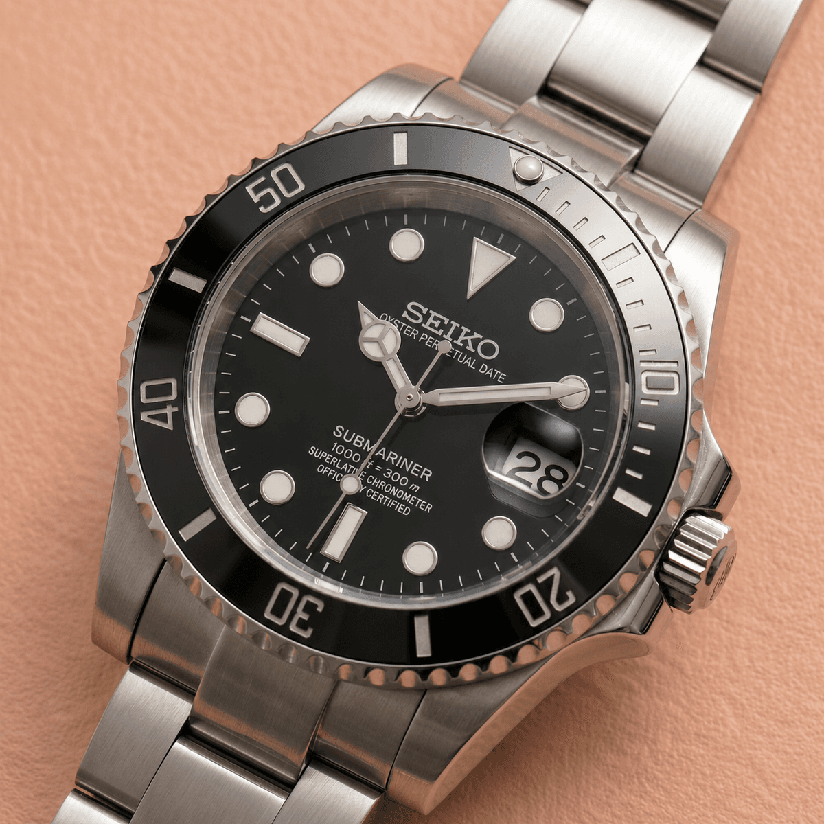 Seiko GMT Black Original