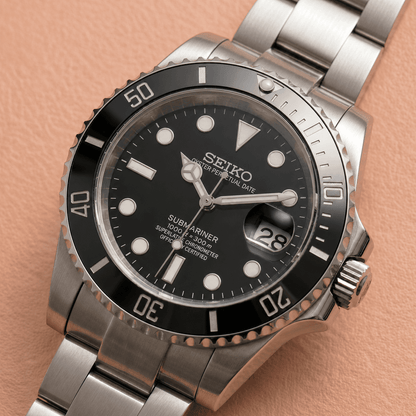 Seiko GMT Black Original