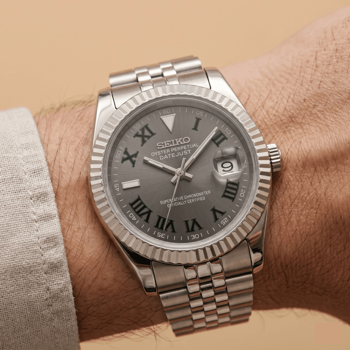 Seiko DateJust Roman Dial