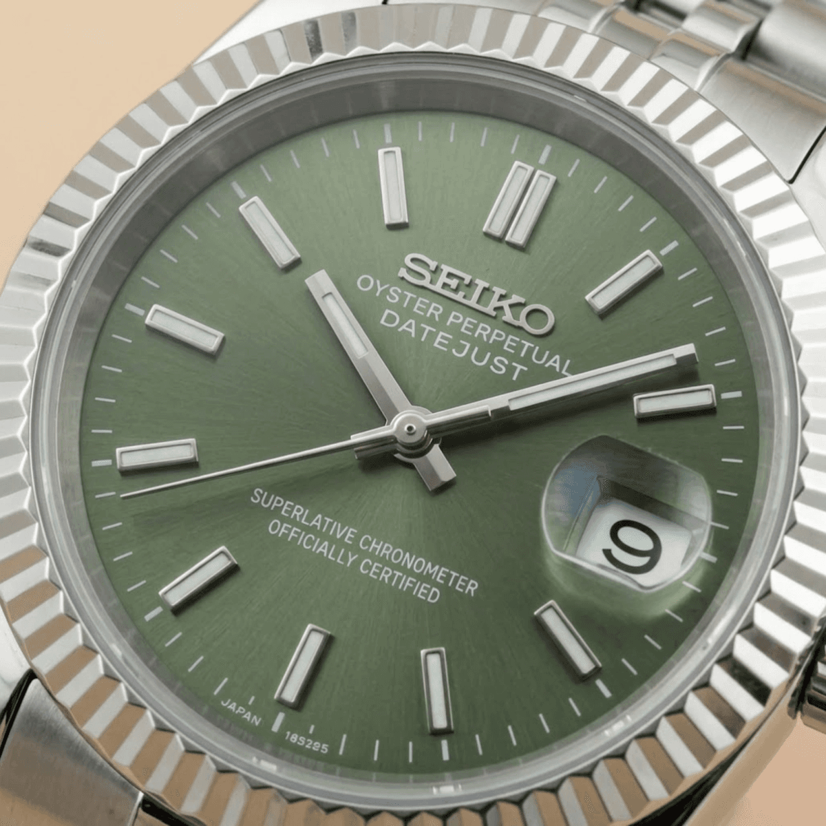 Seiko Oyster Olive Dial