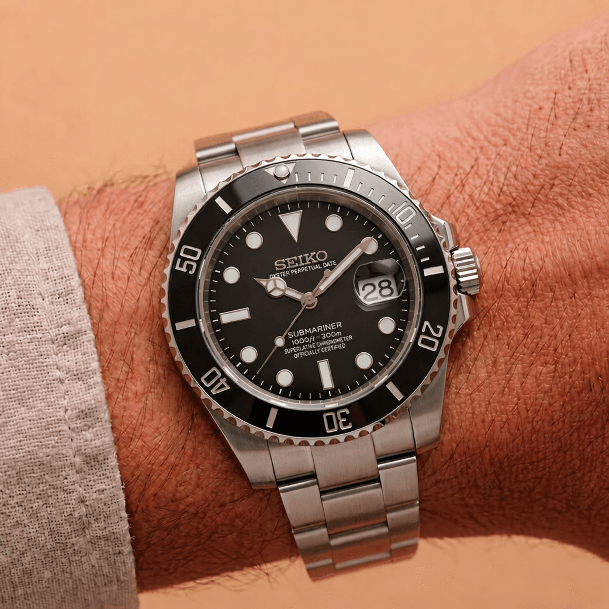 Seiko GMT Black Original