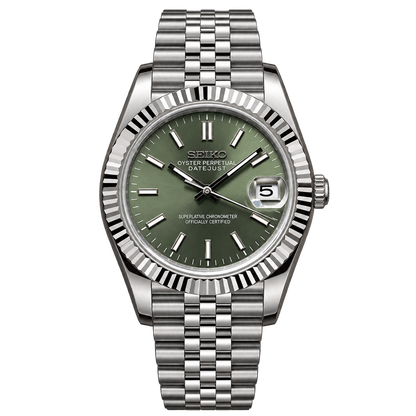 Seiko Oyster Olive Dial