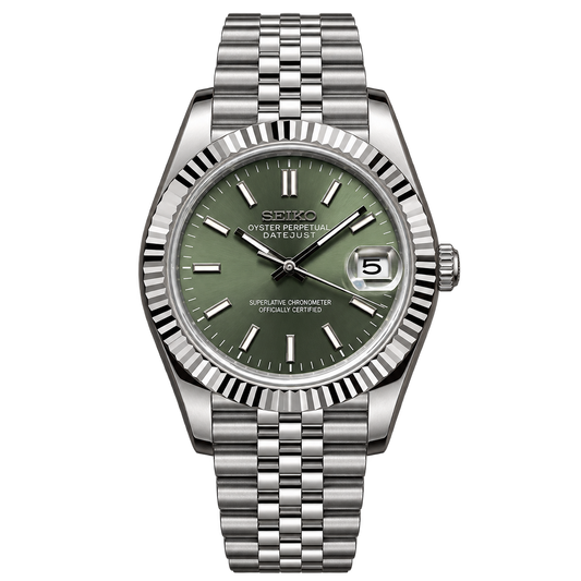 Seiko Oyster Olive Dial
